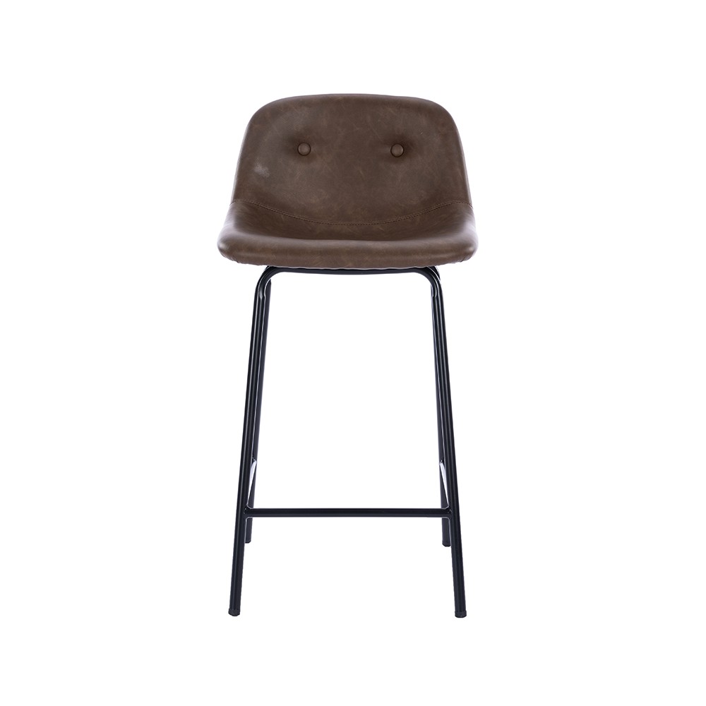 ZY-8082 PU Leather Metal Tube Leg Bar Chair
