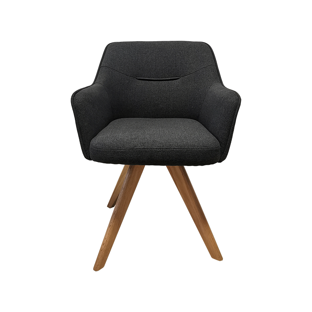 ZY-9071 Black Comfortable Armrest Design Leisure Chair