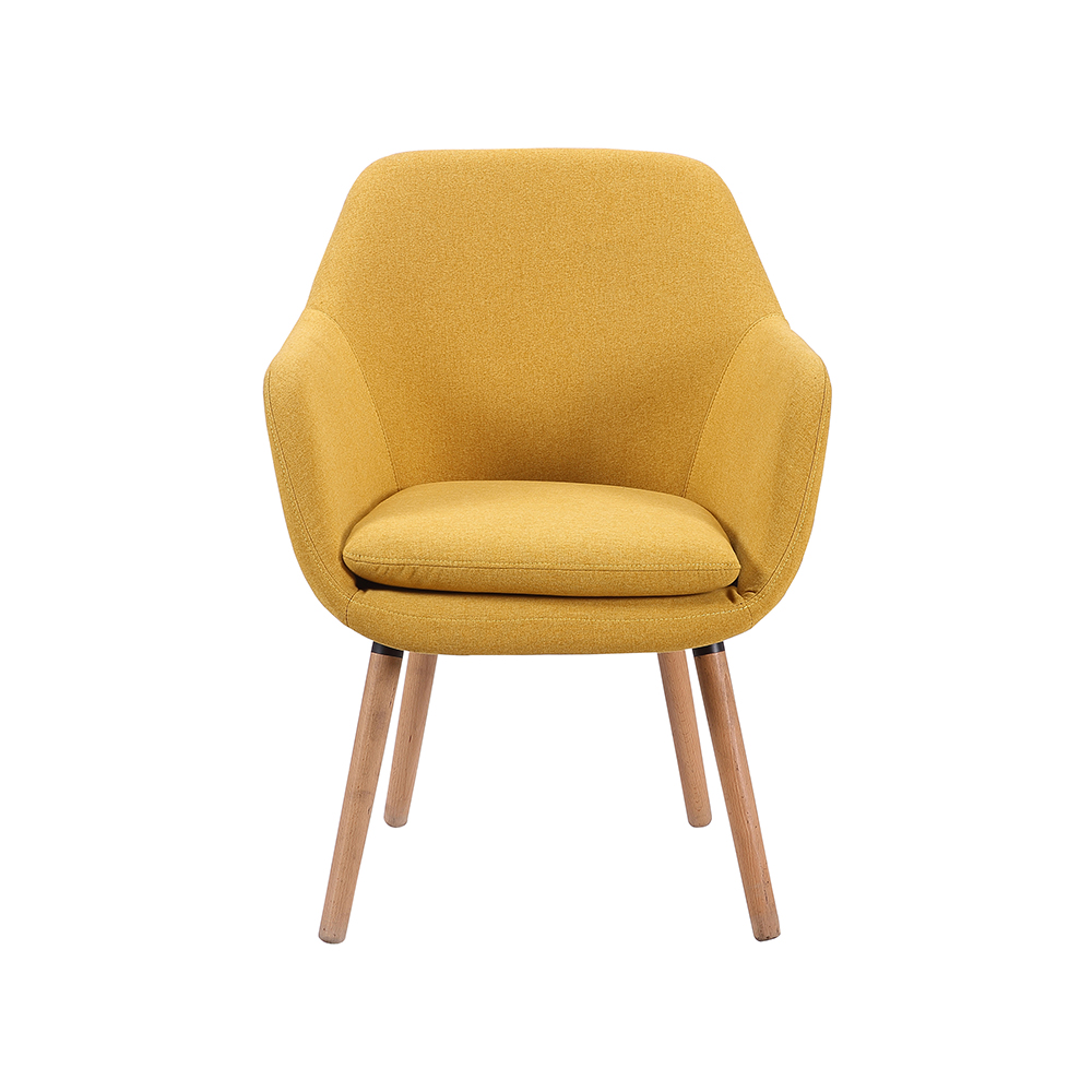 ZY-9070 Yellow Cushion Ergonomic Leisure Chair