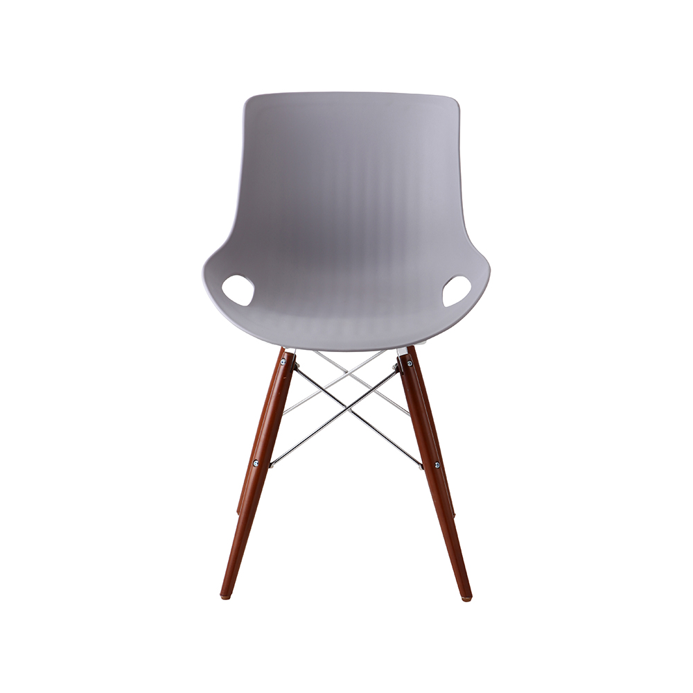 ZY-9005-1 green Plastic Seat Dining Chair