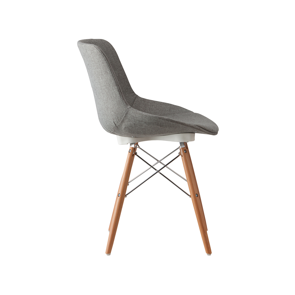 ZY-9005-1 green Plastic Seat Dining Chair