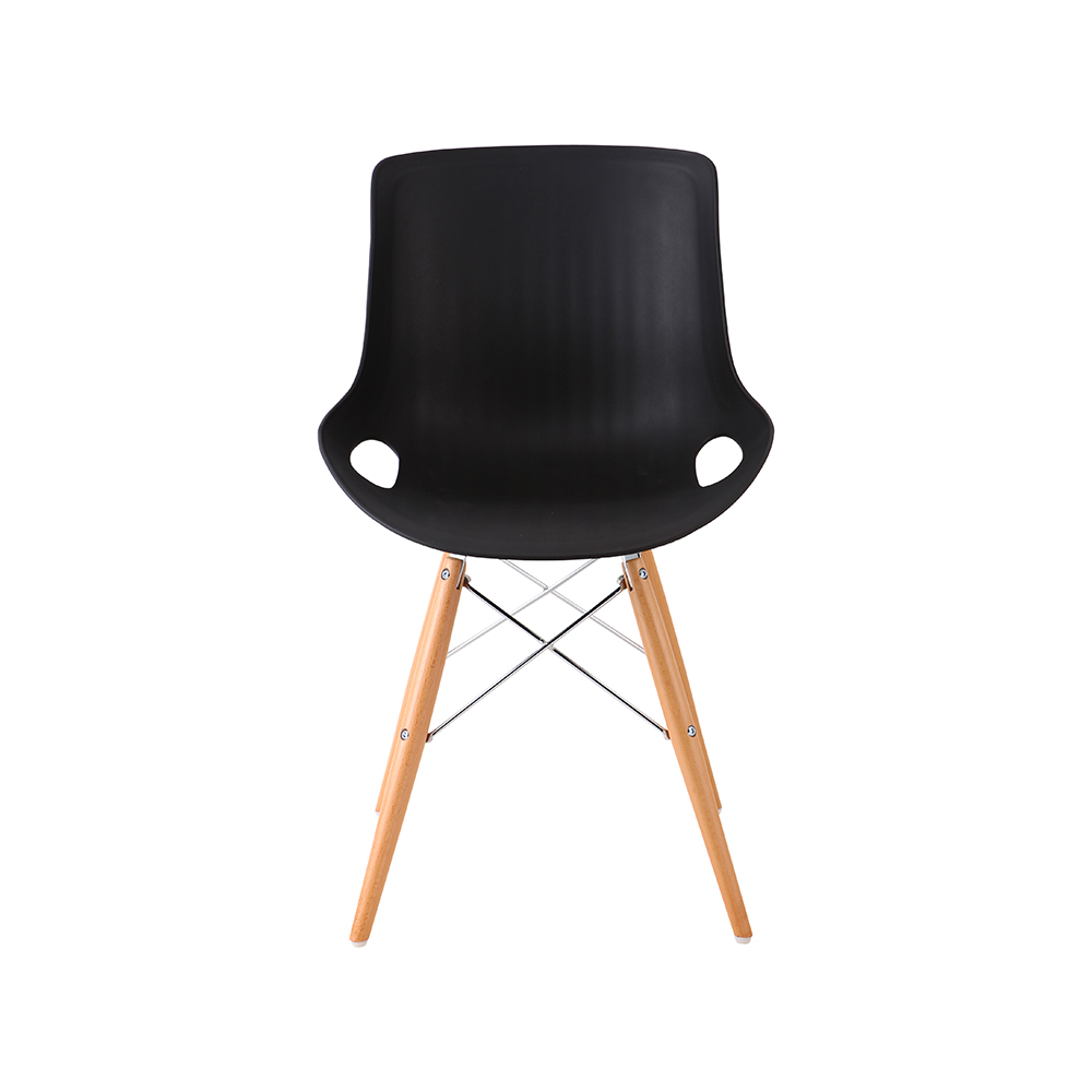 ZY-9005-1 green Plastic Seat Dining Chair