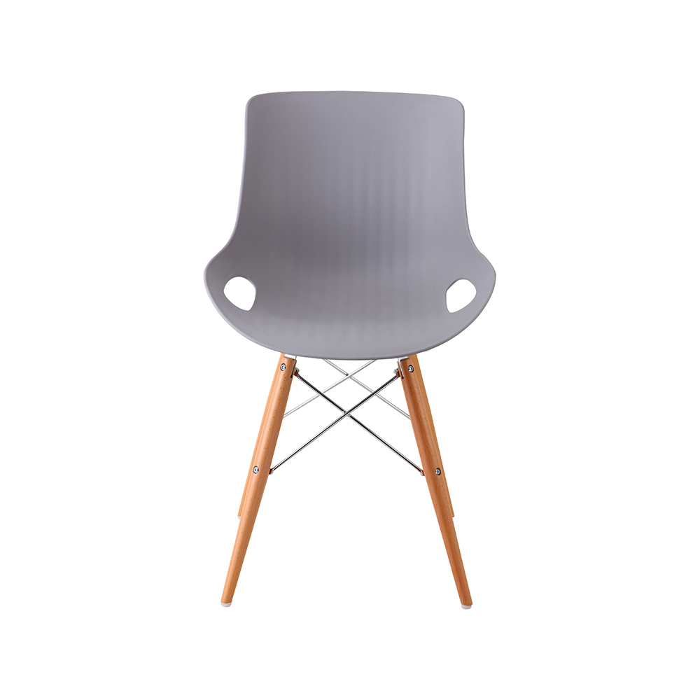 ZY-9005-1 green Plastic Seat Dining Chair