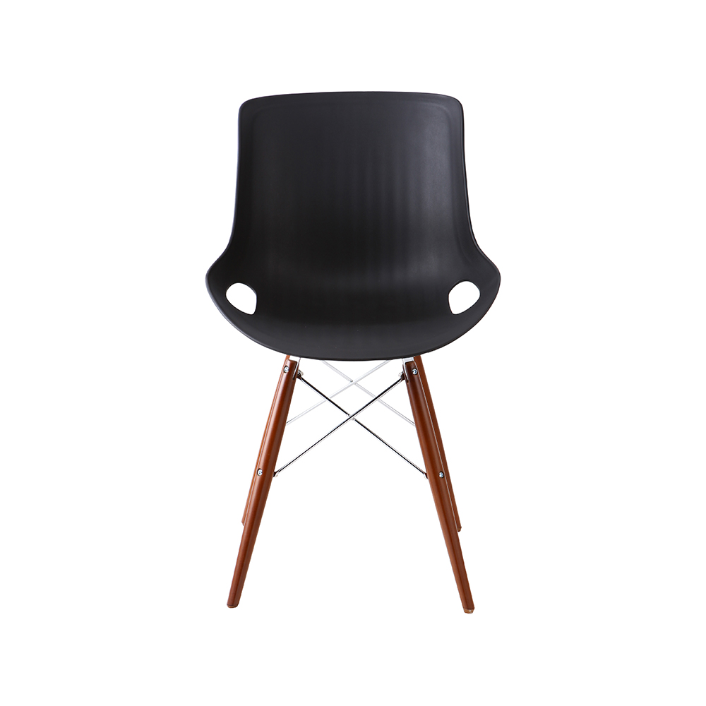 ZY-9005-1 green Plastic Seat Dining Chair