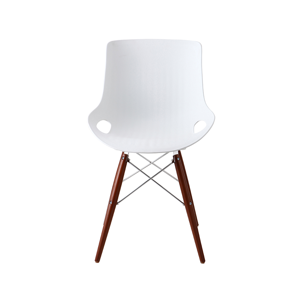 ZY-9005-1 green Plastic Seat Dining Chair