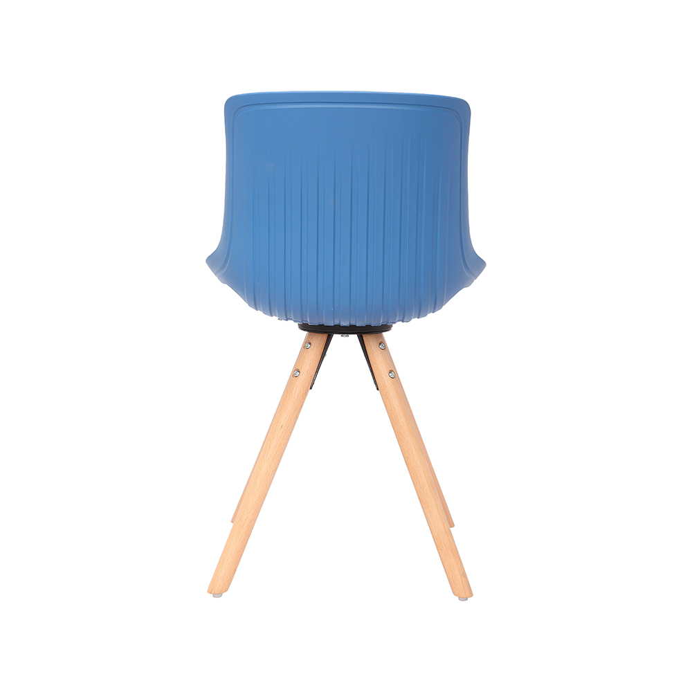 ZY-9005-3 Plastic Seat with Cushion Dining Chair