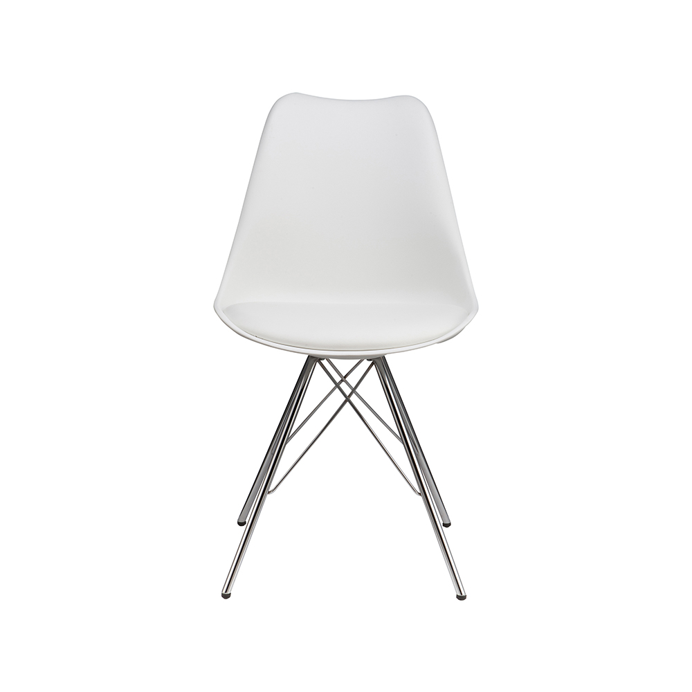 ZY-9008-3 4.6kg Weight PU leather dining chair