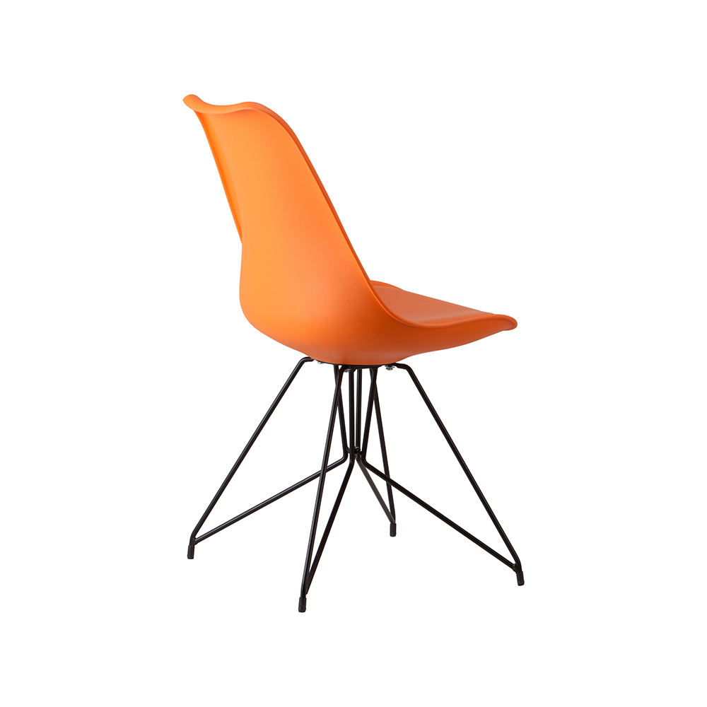 ZY-9008-4 PU leather dining Plastic Seat Chair