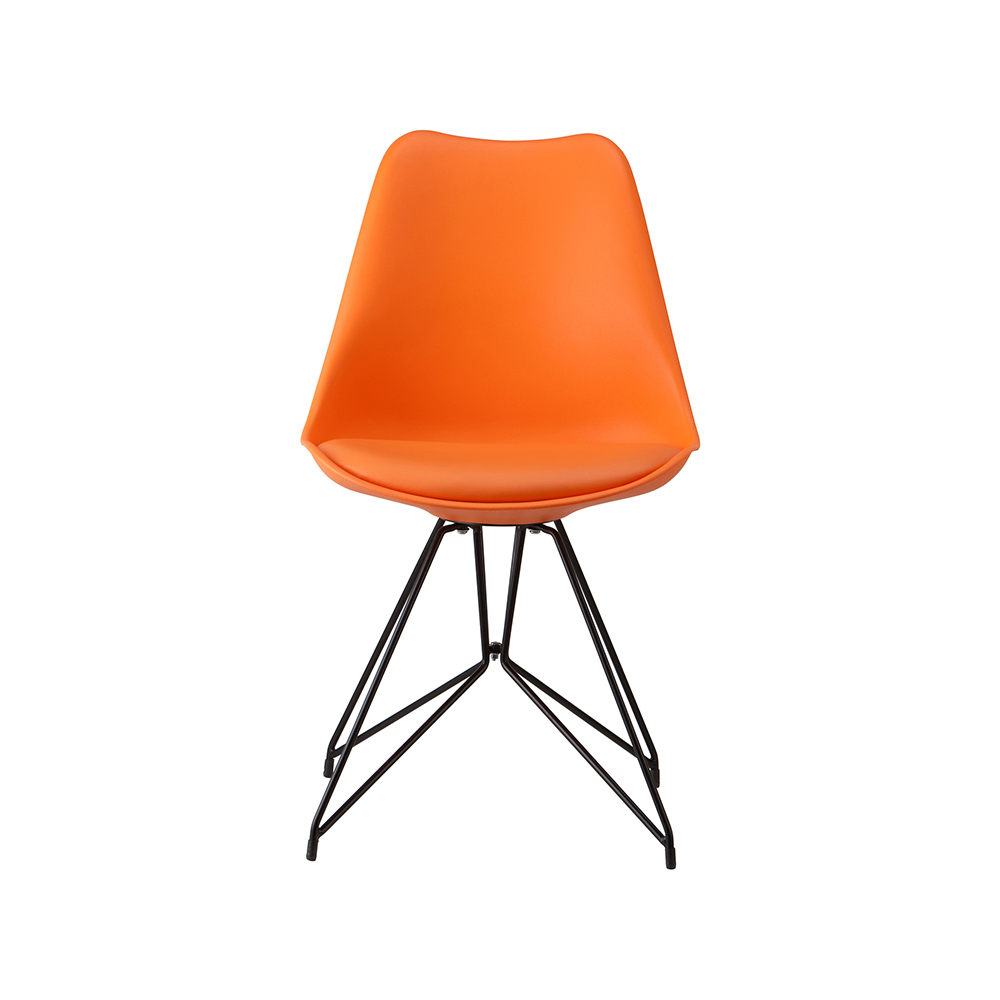 ZY-9008-4 PU leather dining Plastic Seat Chair