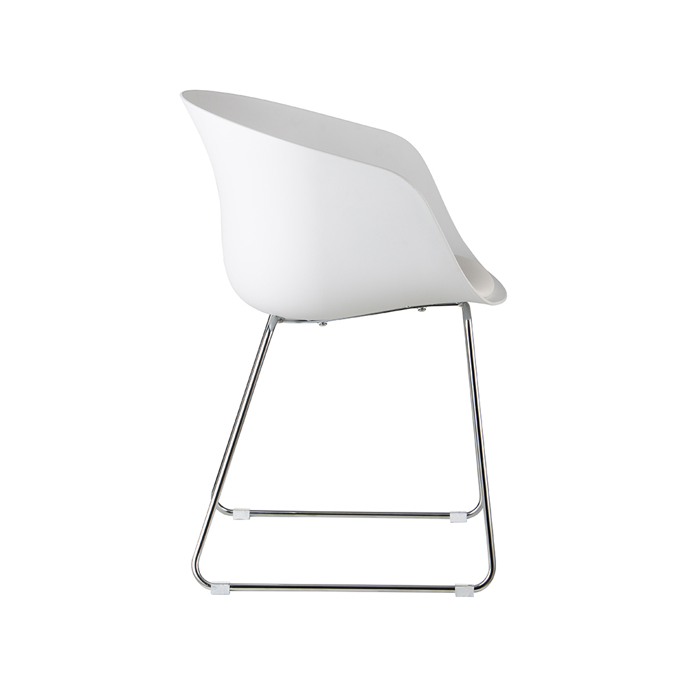 ZY-9009-1 5.9kg Weight PU Leather Dining Chair