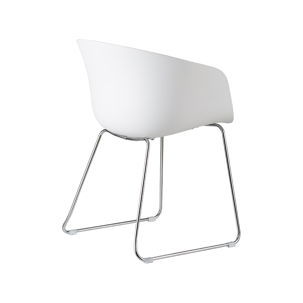 ZY-9009-1 5.9kg Weight PU Leather Dining Chair