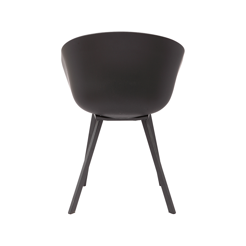 ZY-9009-2 Square Tube Leg All Covered Dining Chair