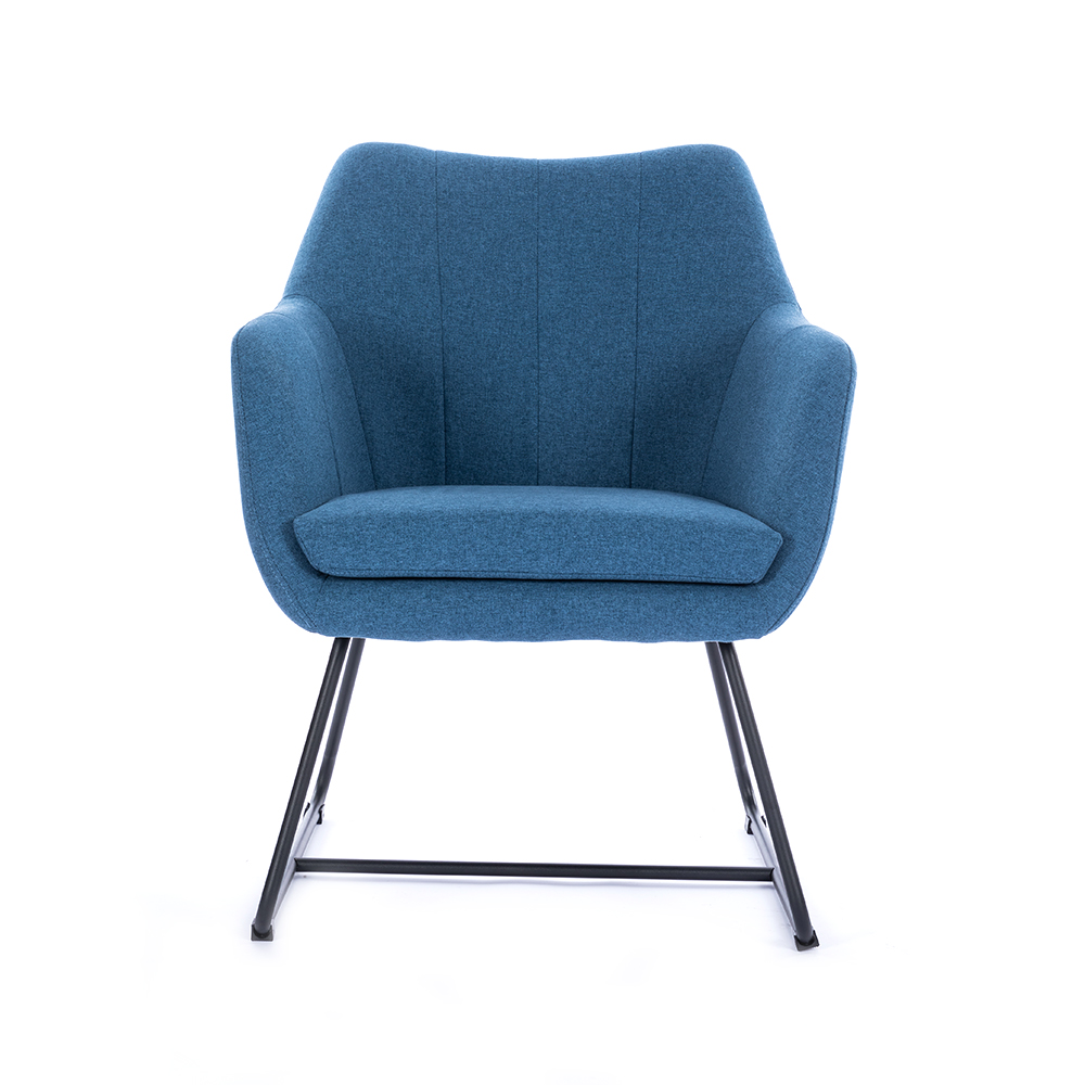 ZY-7129 Metal tube KD bracket legs dining chair